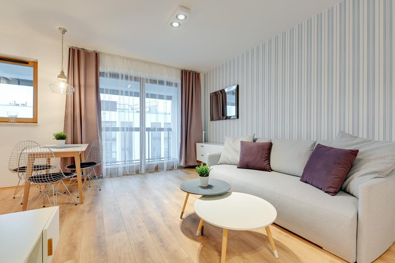 Wave Apartments - Zajezdnia Wrzeszcz Gdansk Bagian luar foto